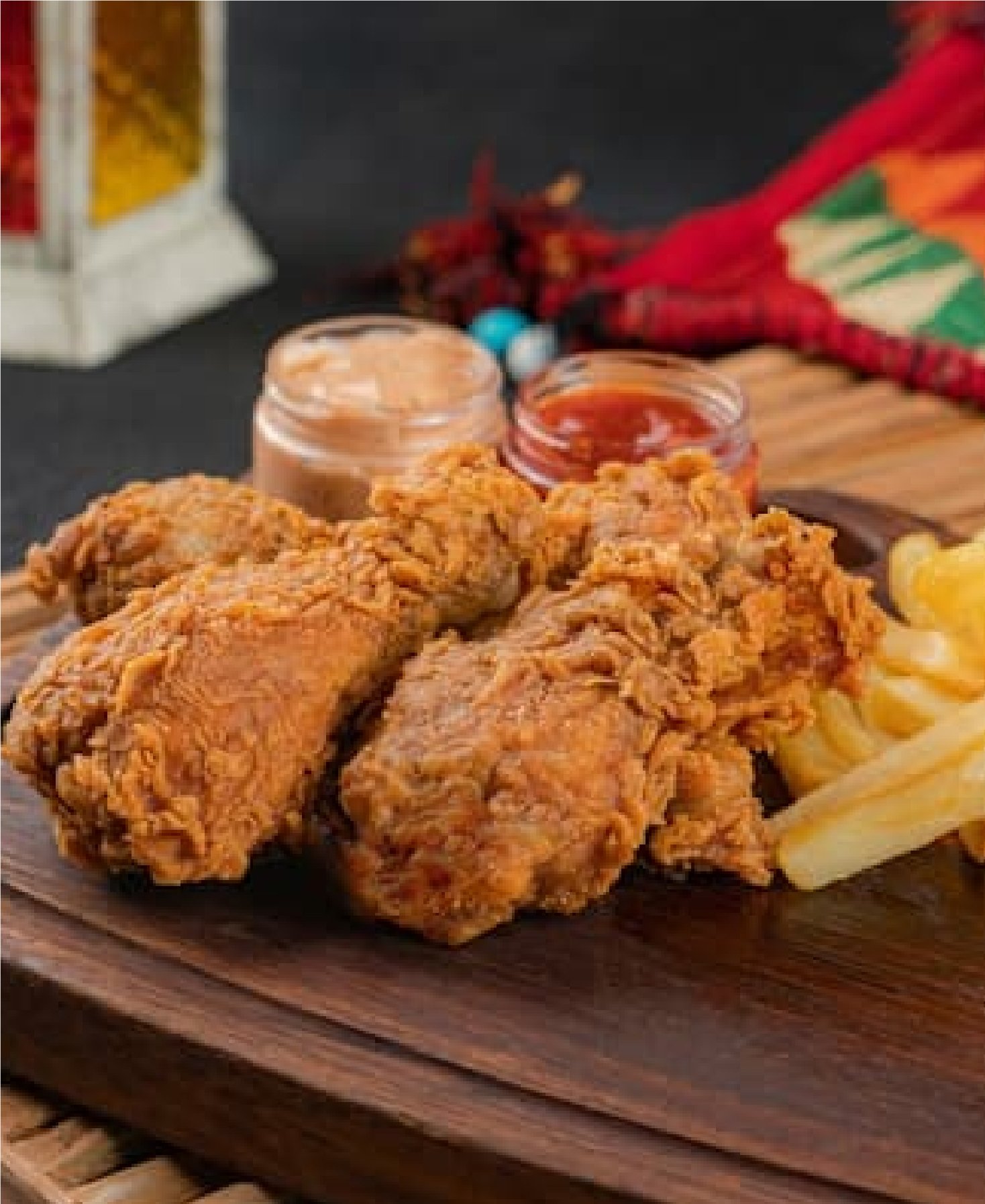 Big Broast chicken bucket meal
